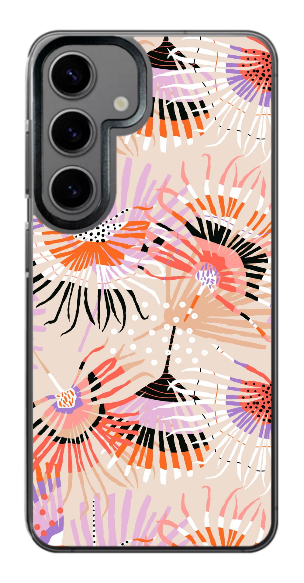 Abstract Floral Burst Phone Case