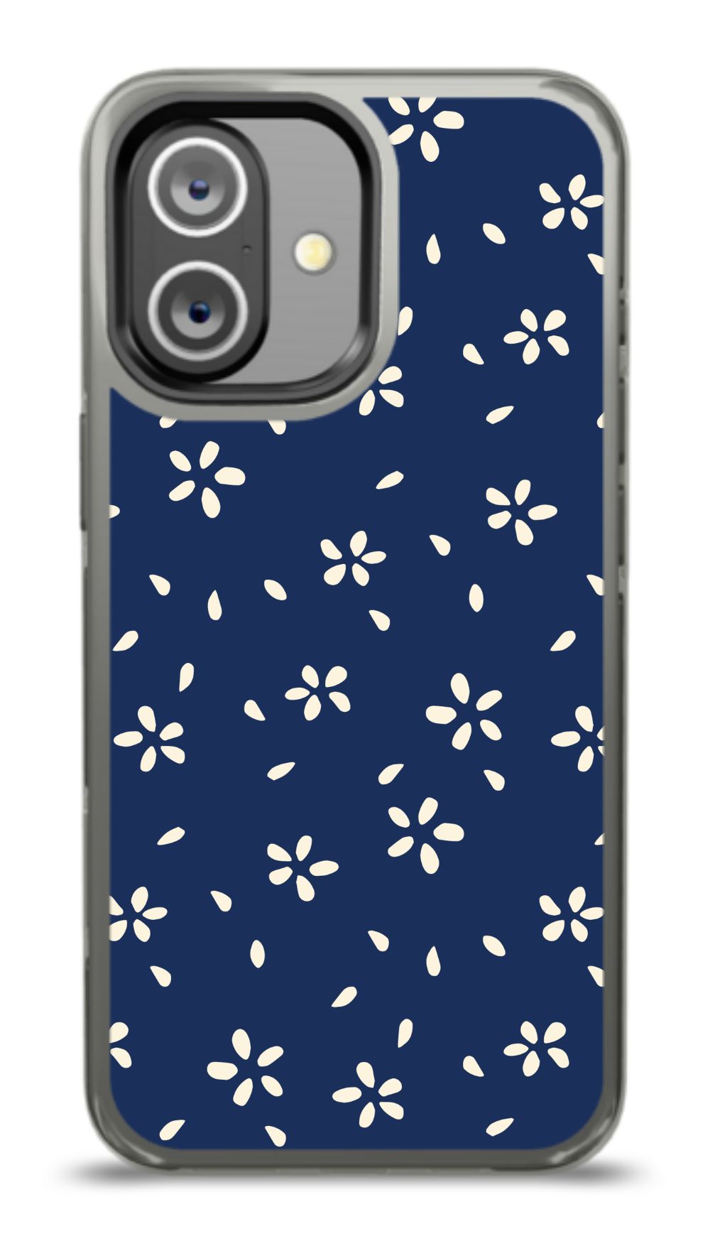 Blue Petal Bloom Phone Case