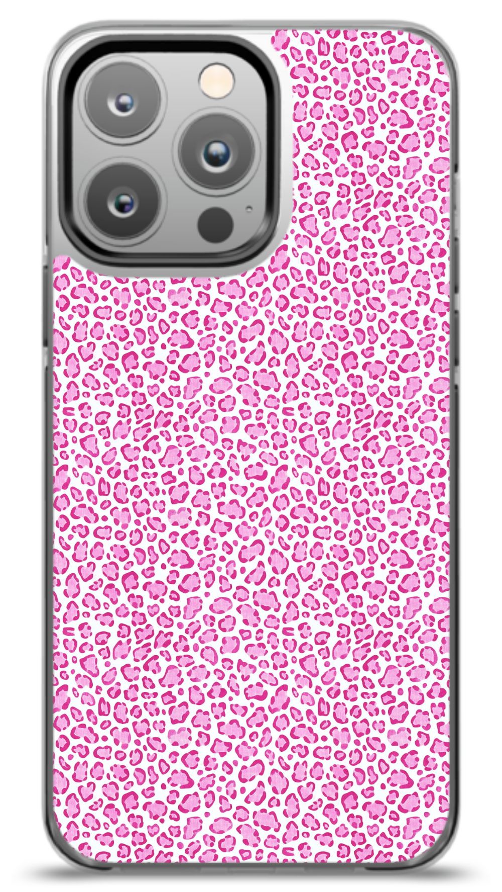 Pink Leopard Print Phone Case