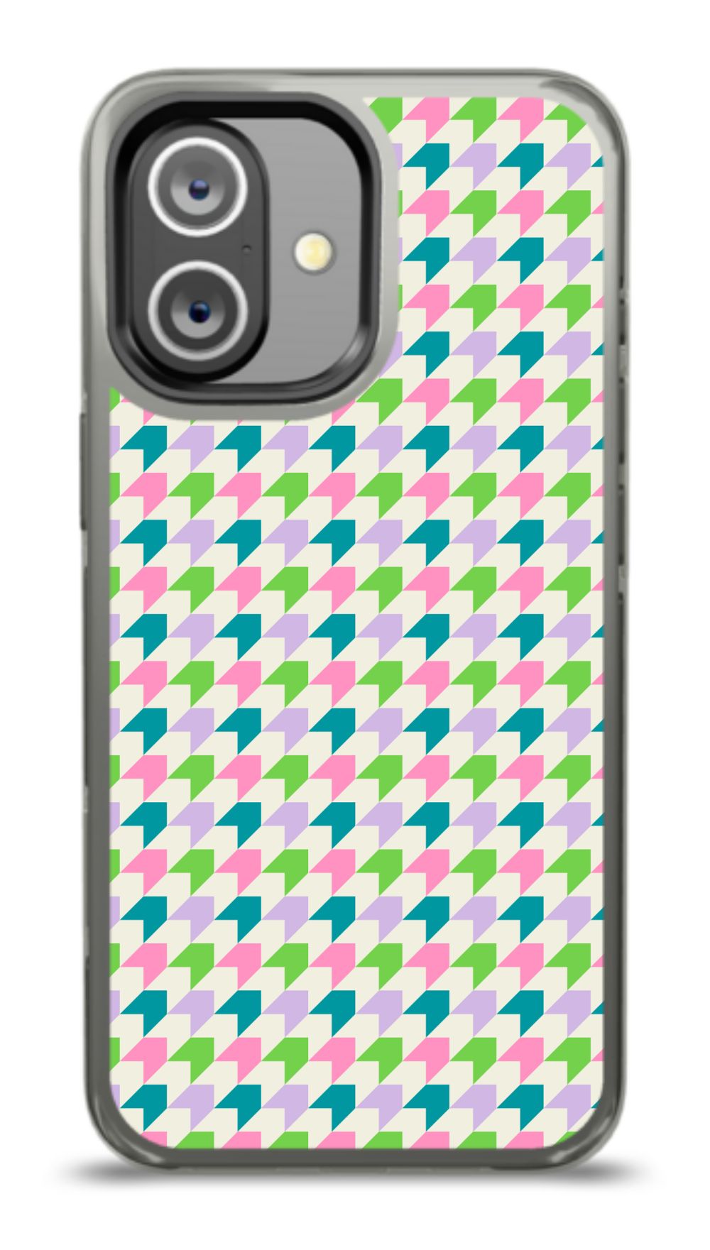 Pastel Geometric Pattern Phone Case