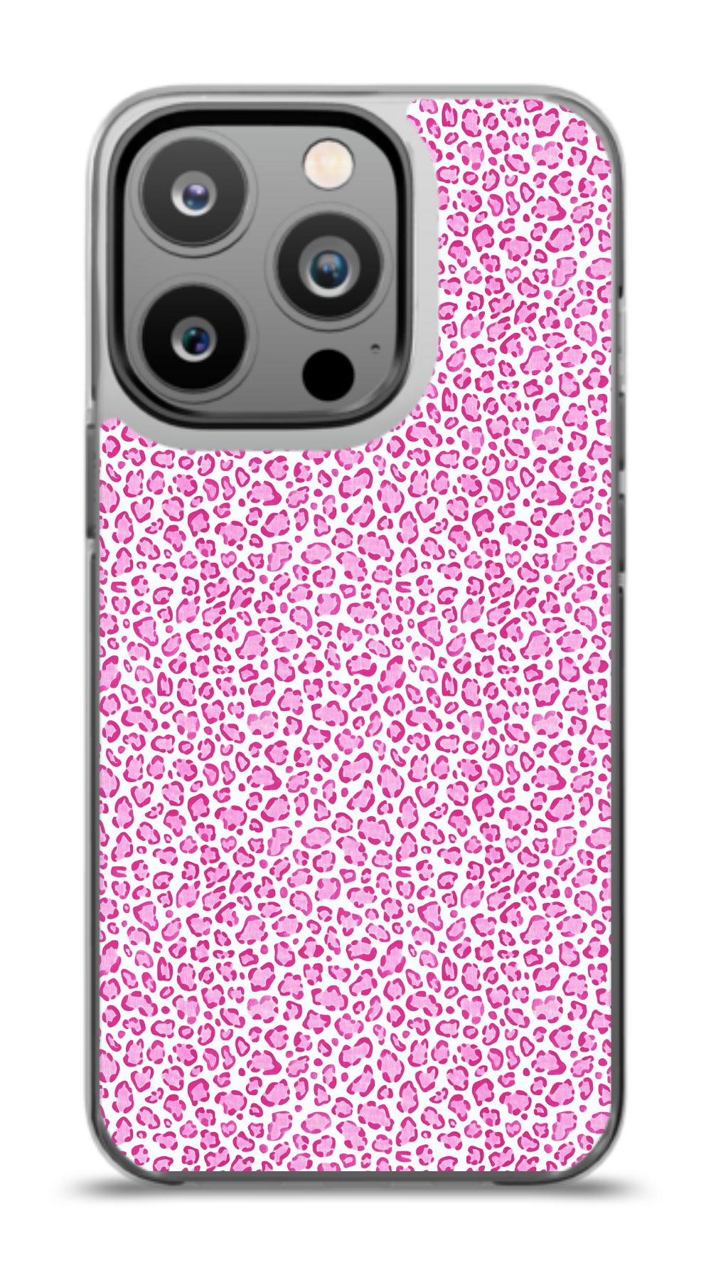 Pink Leopard Print Phone Case