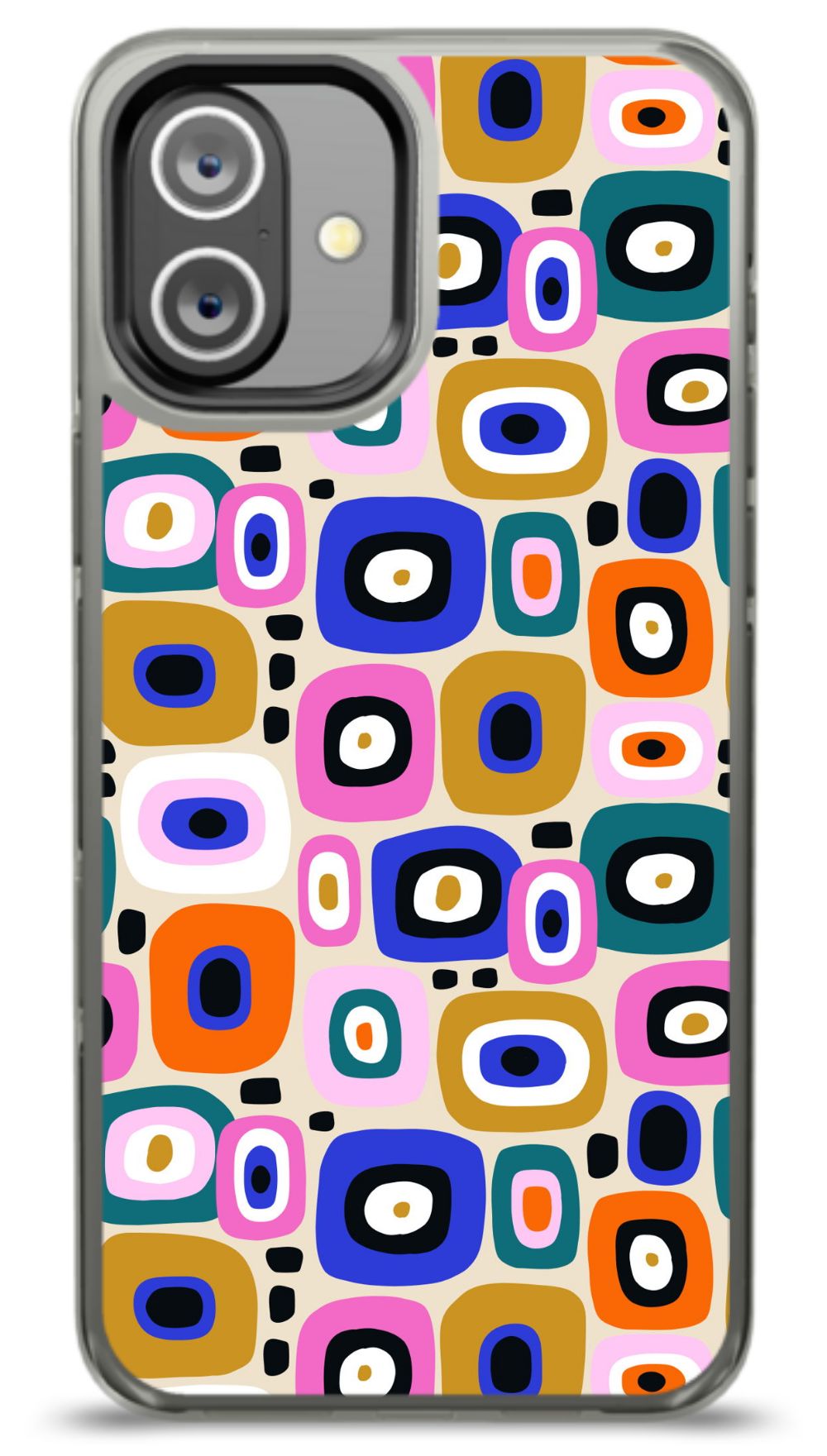 Retro Geo Squares Phone Case