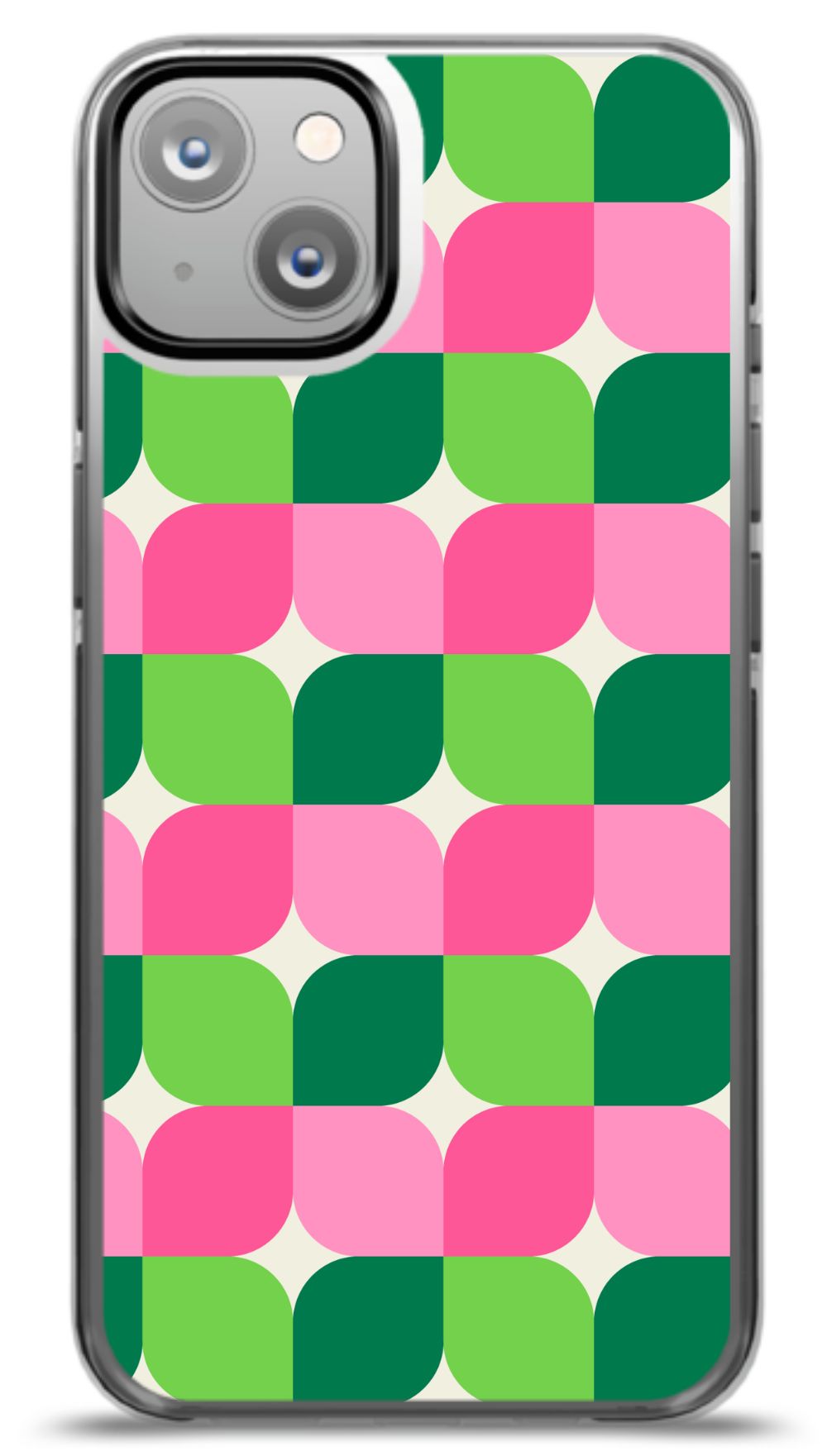 Retro Petal Mosaic Phone Case