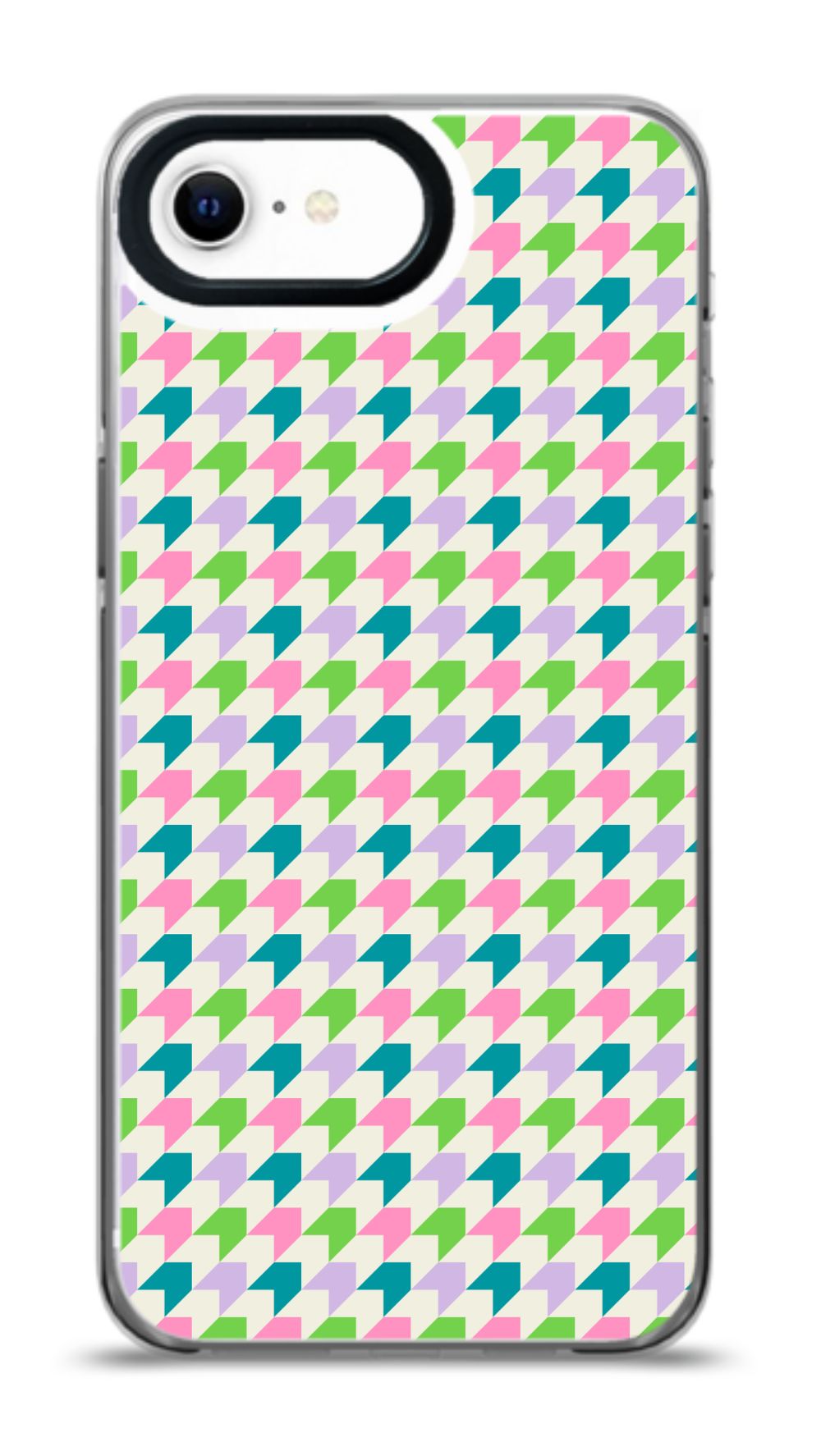 Pastel Geometric Pattern Phone Case