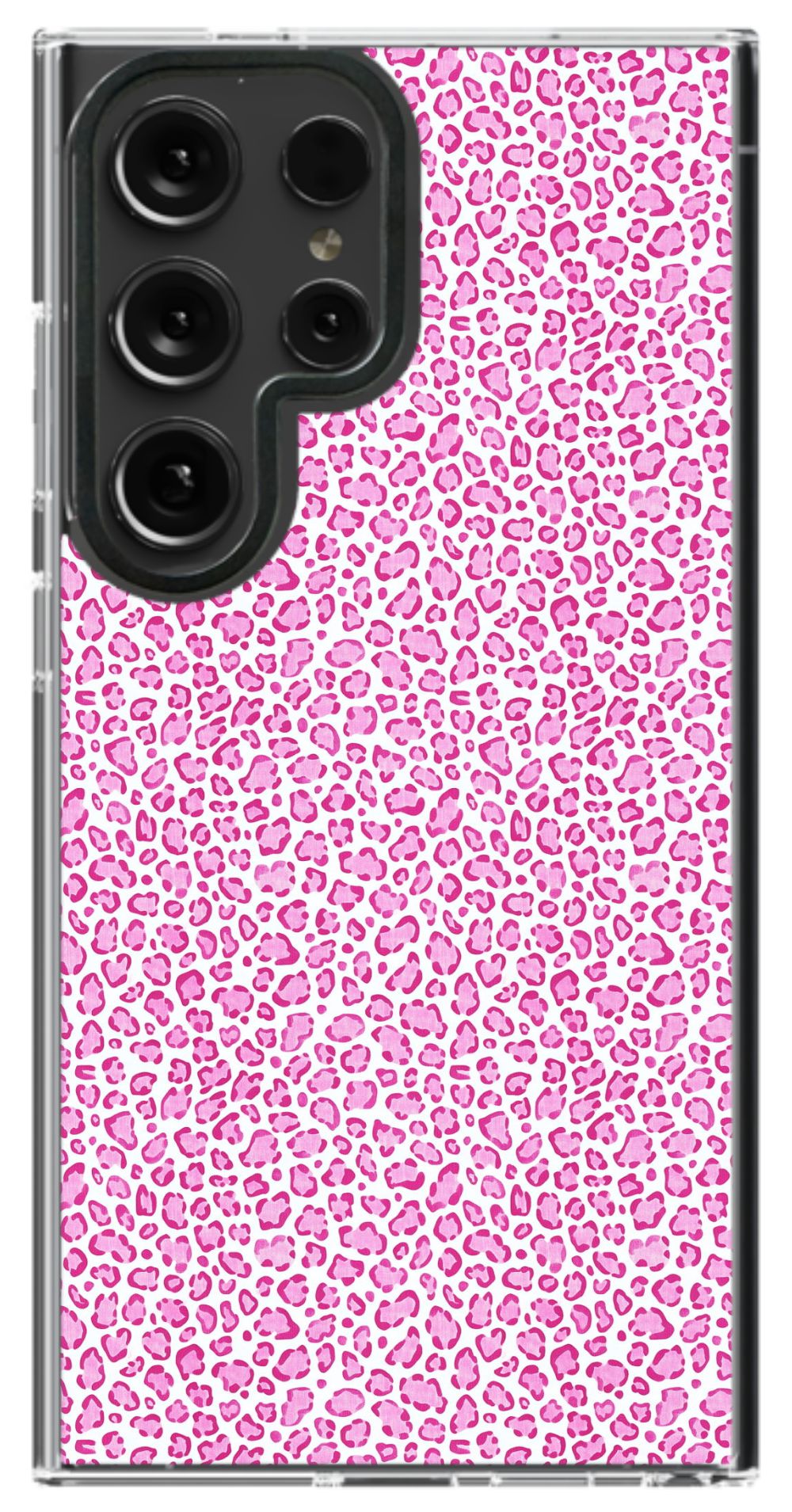 Pink Leopard Print Phone Case