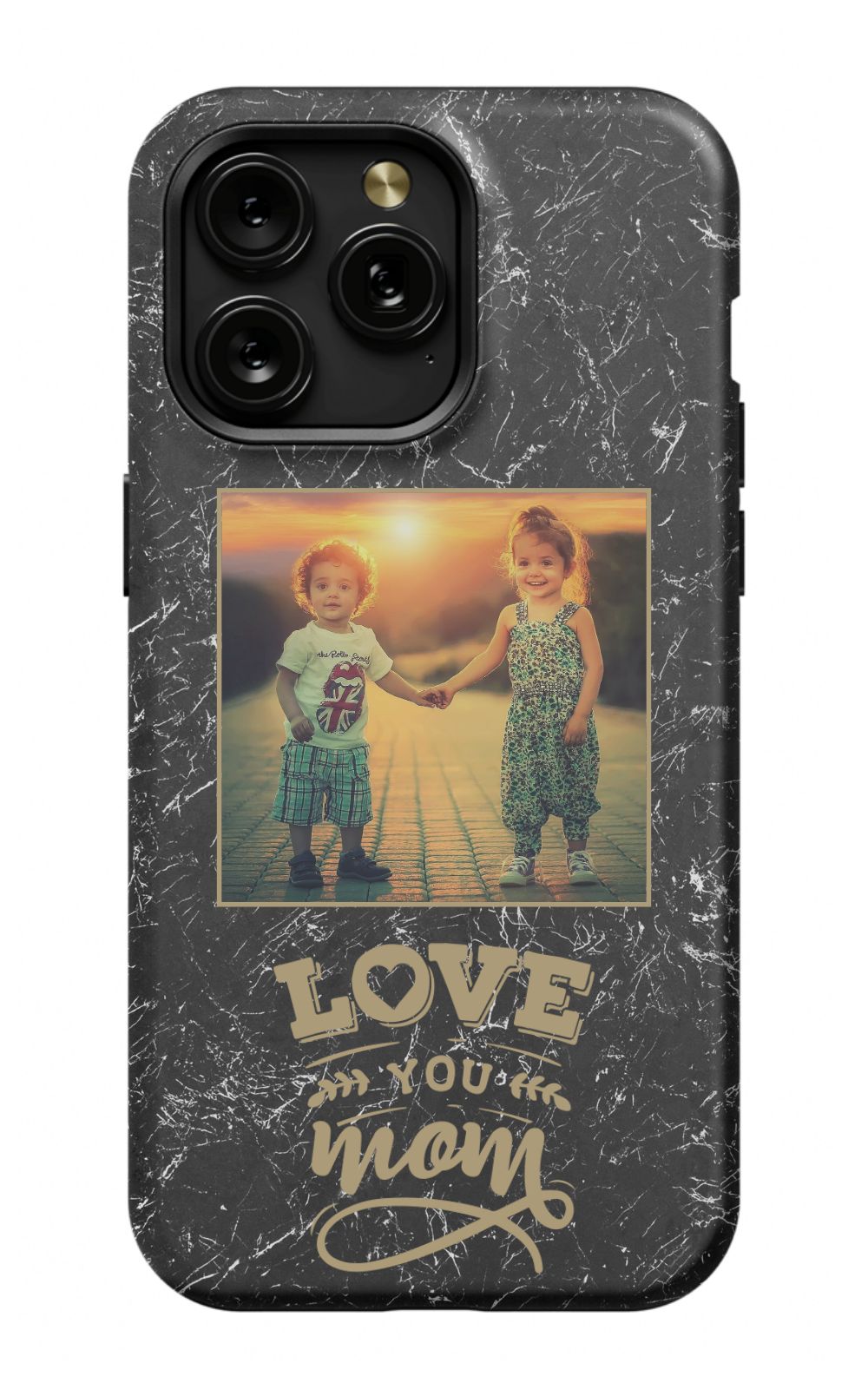 Love You Mom Photo Phone Case