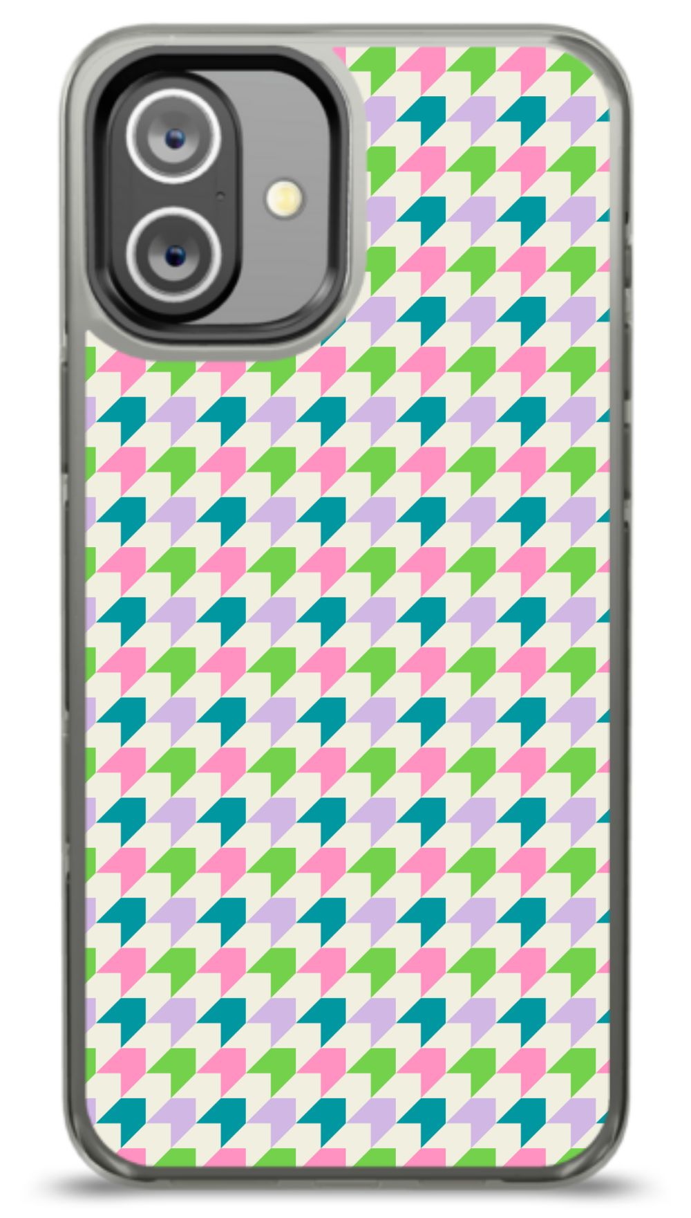Pastel Geometric Pattern Phone Case