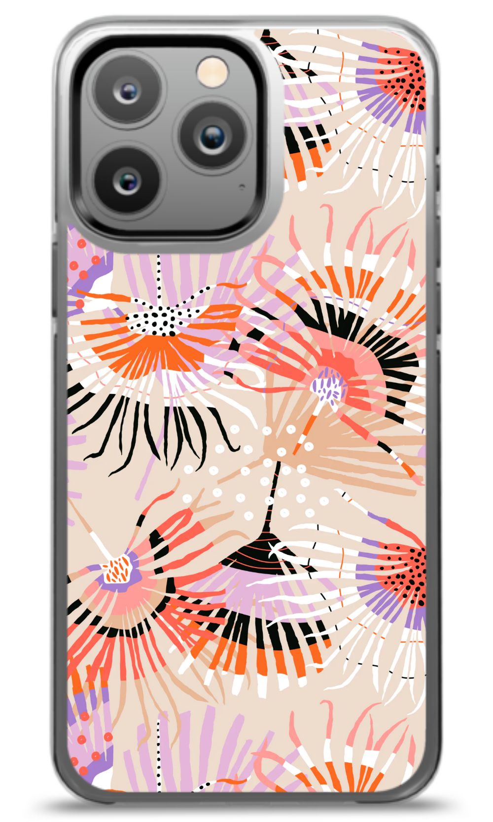 Abstract Floral Burst Phone Case