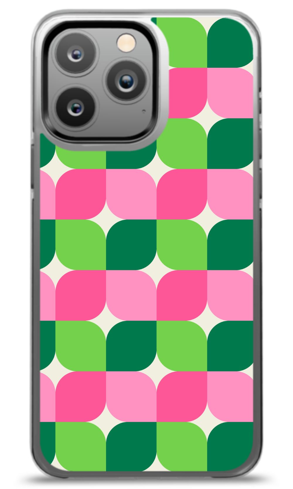 Retro Petal Mosaic Phone Case