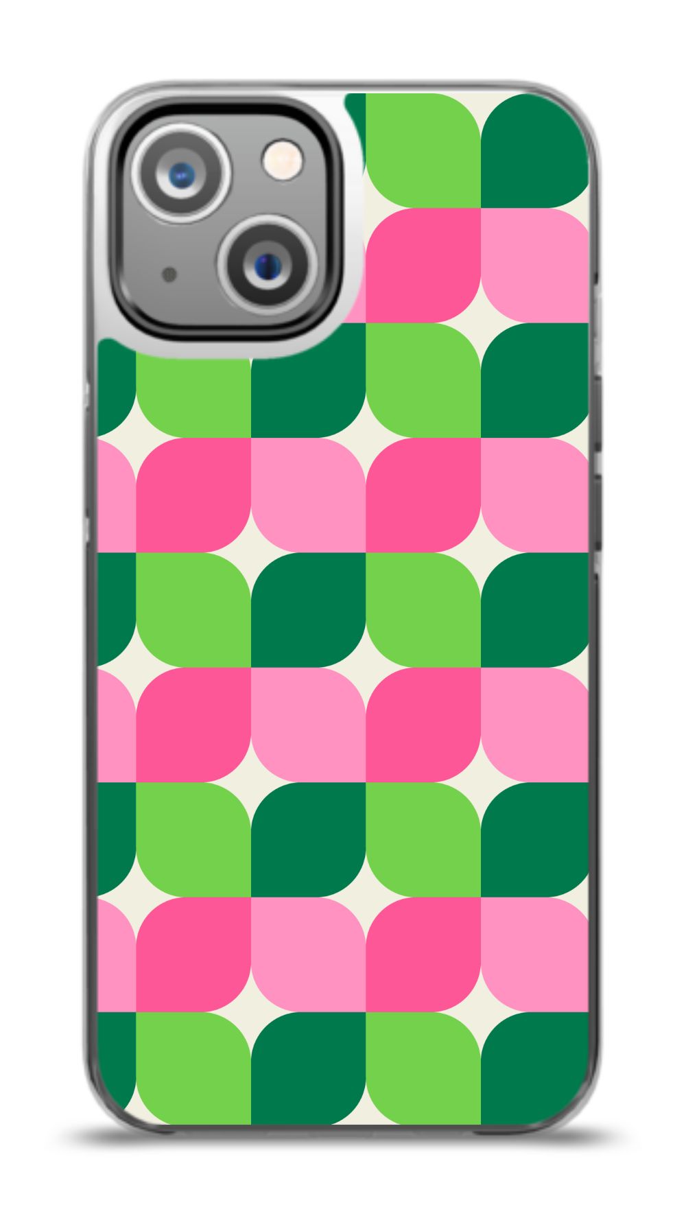 Retro Petal Mosaic Phone Case