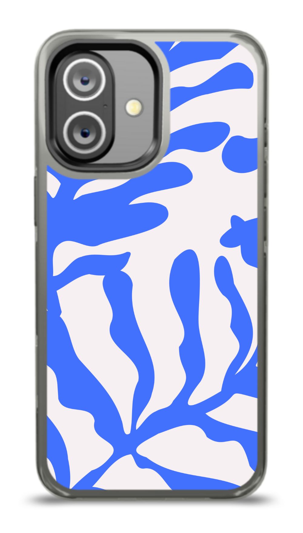 Blue Abstract Waves Phone Case