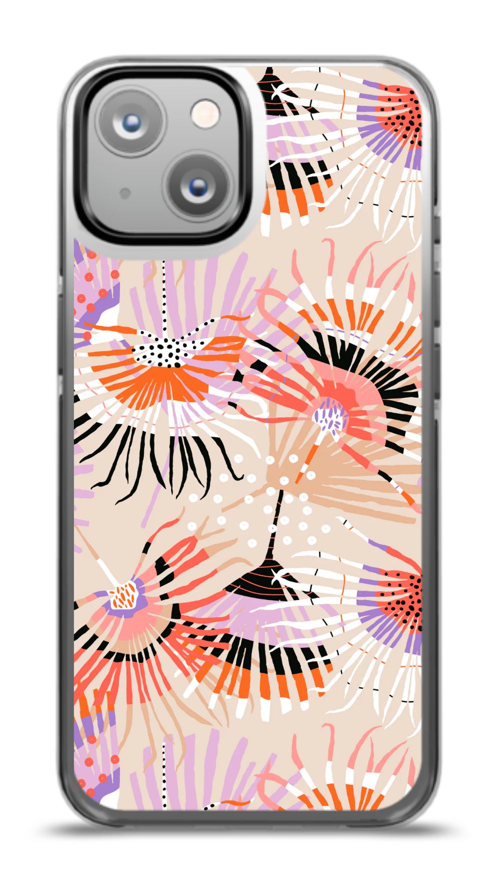 Abstract Floral Burst Phone Case