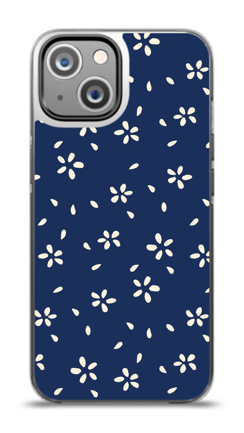 Blue Petal Bloom Phone Case
