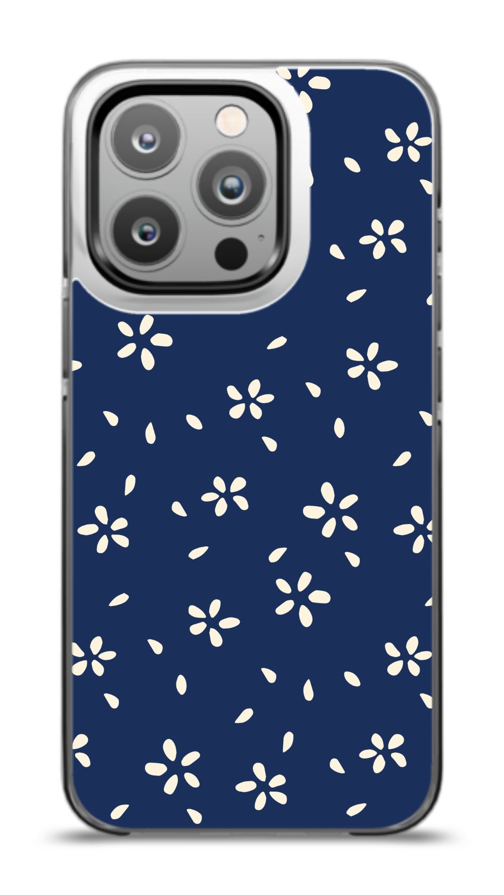Blue Petal Bloom Phone Case
