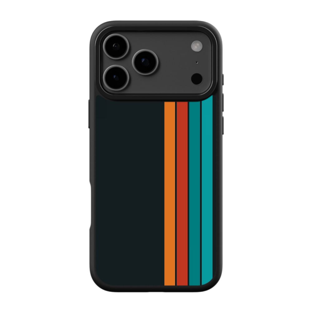 Retro Minimalist Striped Aesthetic Phone Case
