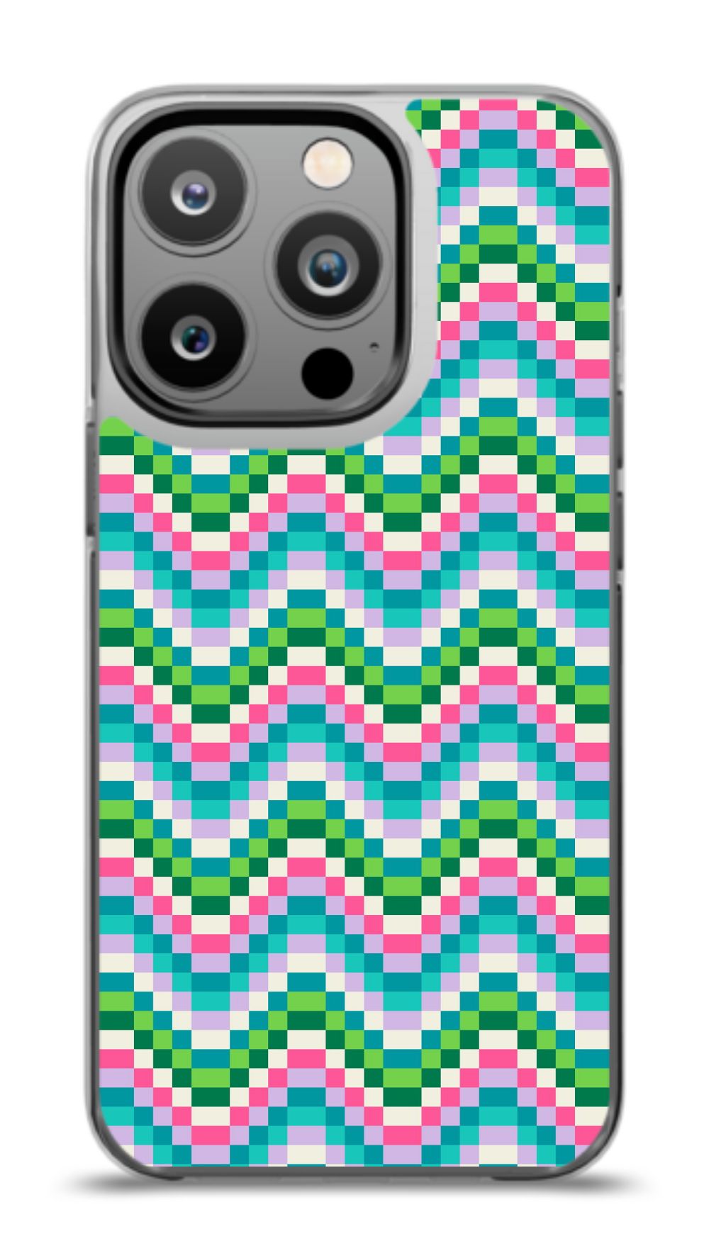 Pixel Wave Phone Case