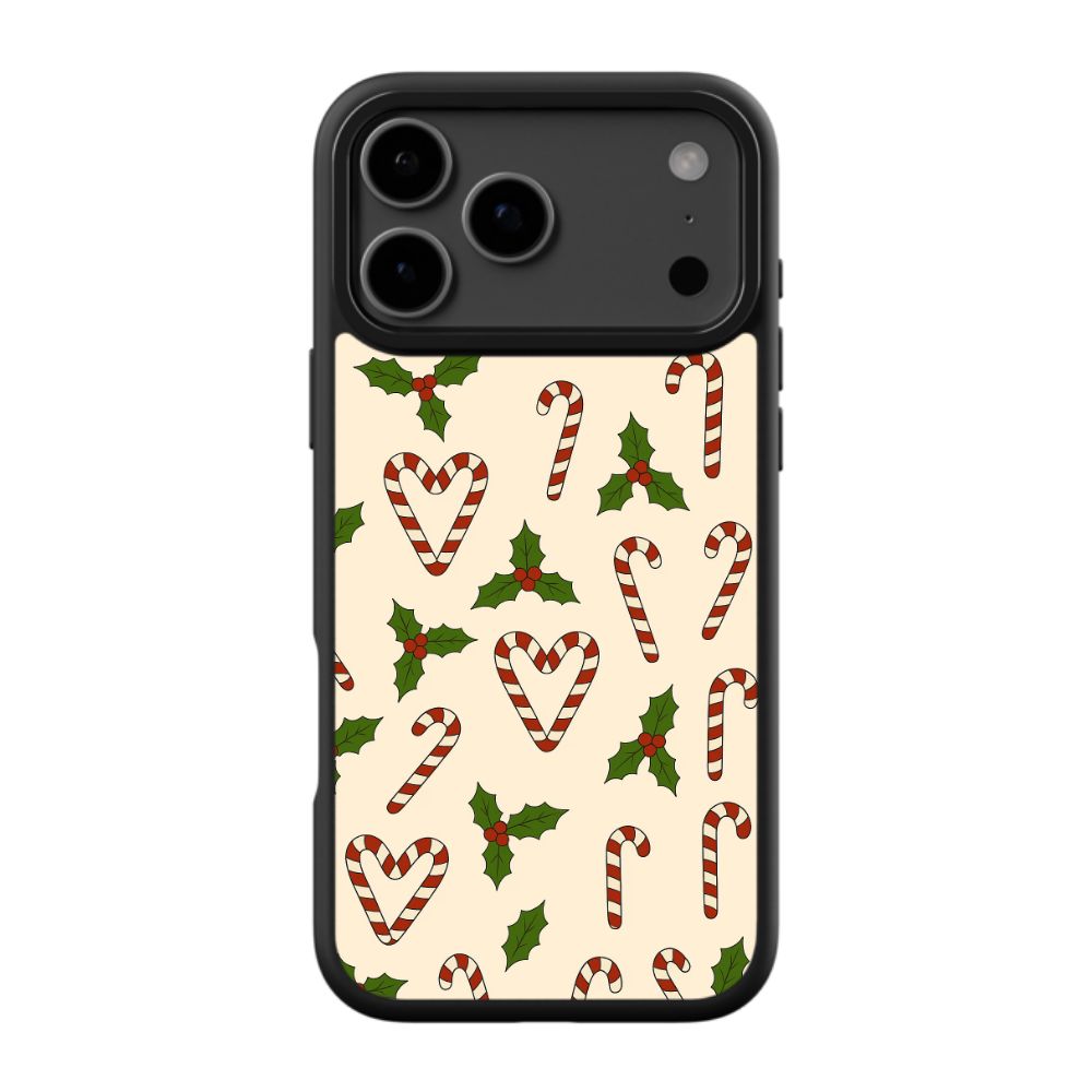 Festive Candy Cane Phone Case