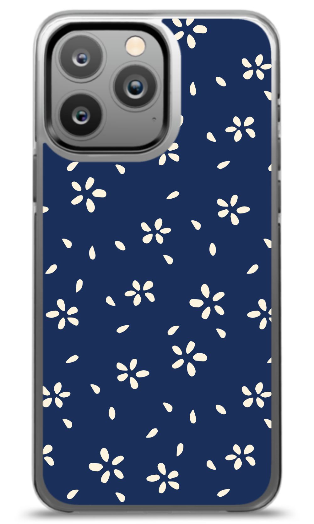Blue Petal Bloom Phone Case