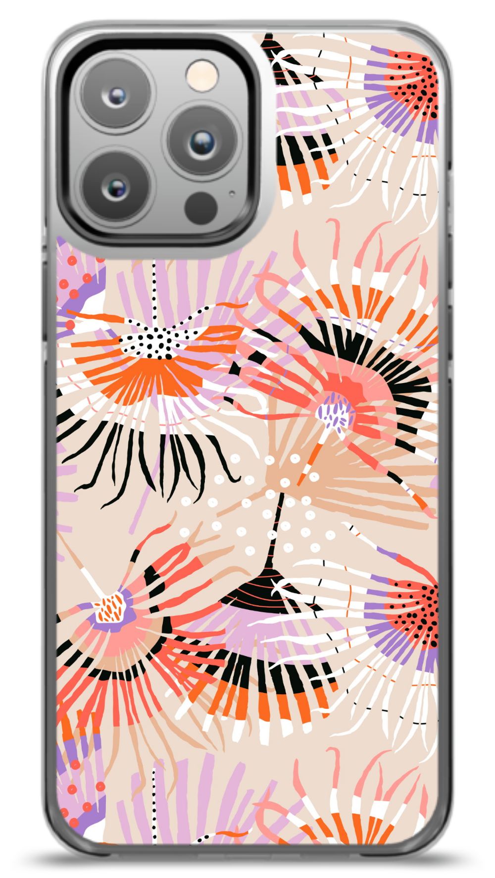 Abstract Floral Burst Phone Case