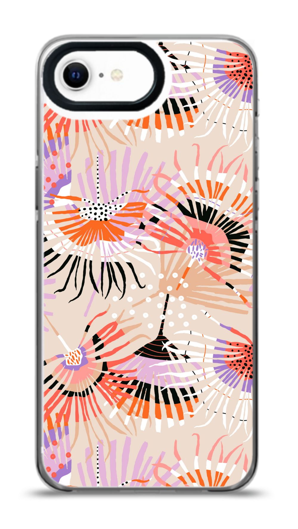 Abstract Floral Burst Phone Case