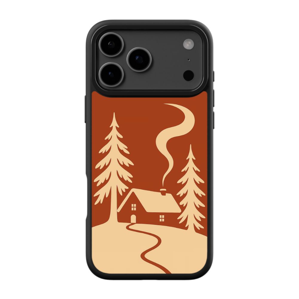 Cozy Cabin Art Phone Case