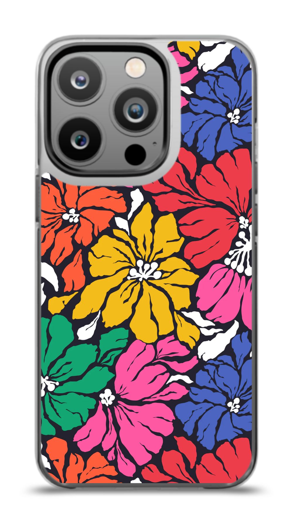 Vibrant Floral Burst Phone Case