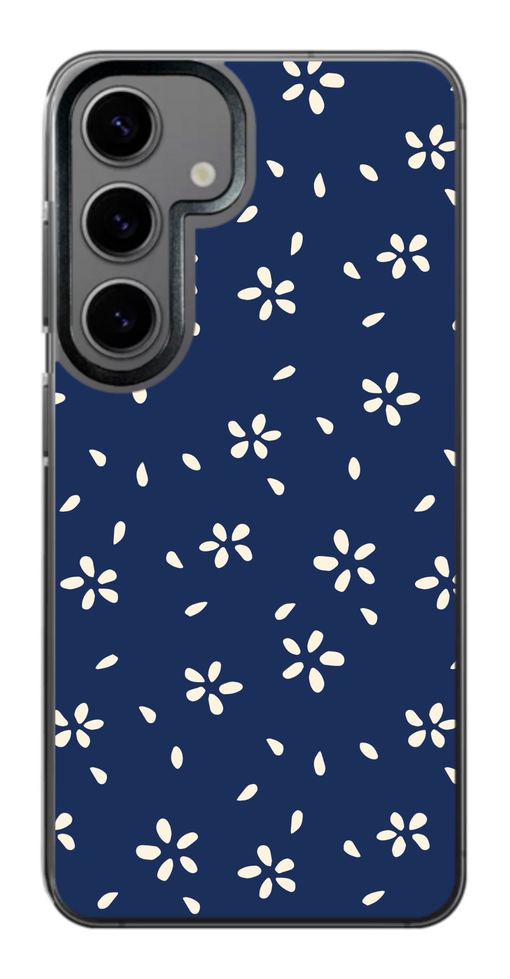 Blue Petal Bloom Phone Case