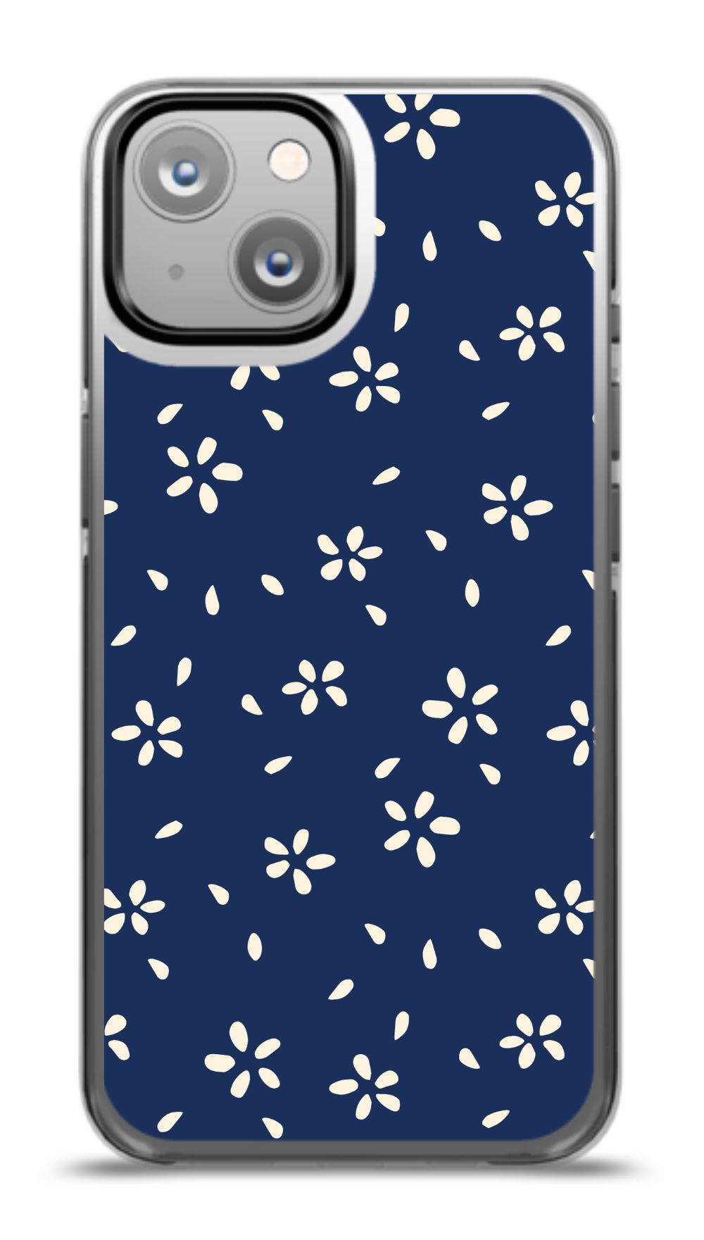 Blue Petal Bloom Phone Case