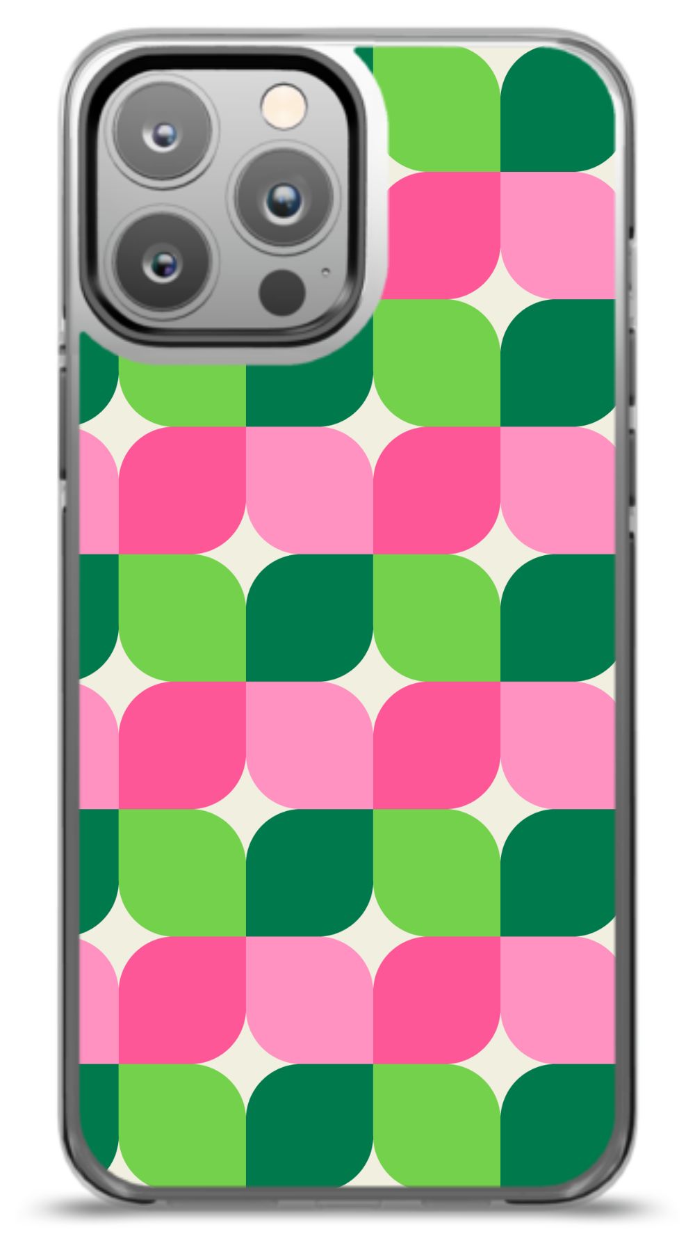 Retro Petal Mosaic Phone Case