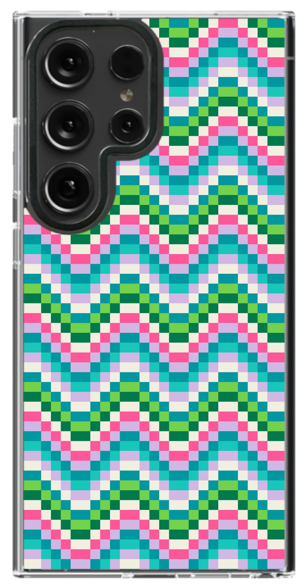 Pixel Wave Phone Case