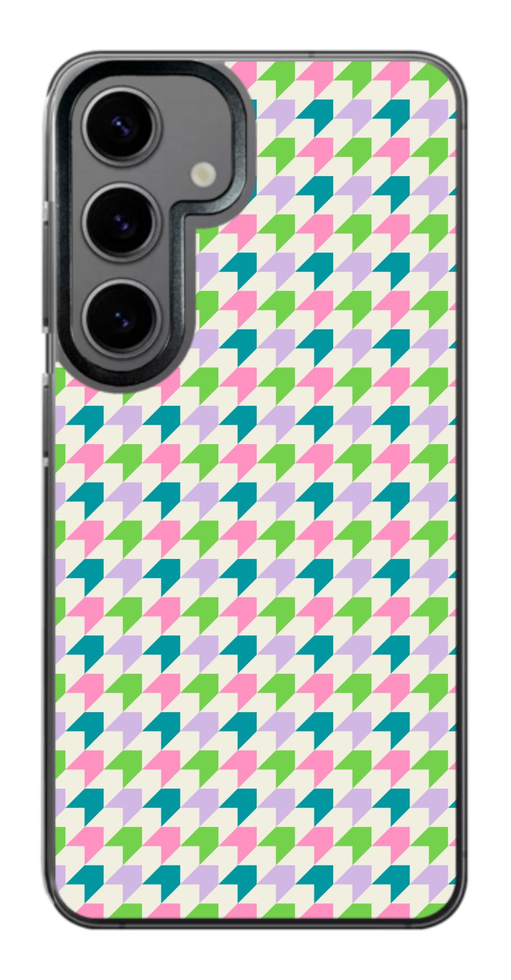 Pastel Geometric Pattern Phone Case