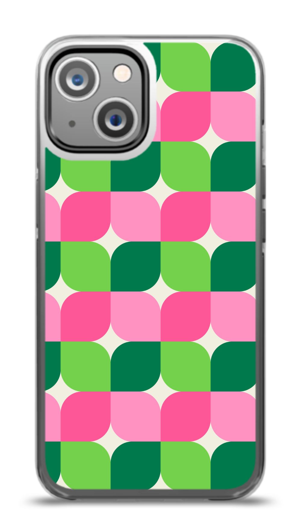Retro Petal Mosaic Phone Case