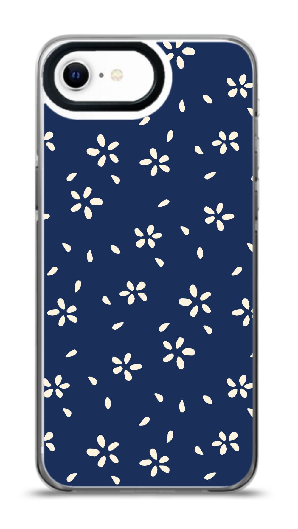 Blue Petal Bloom Phone Case