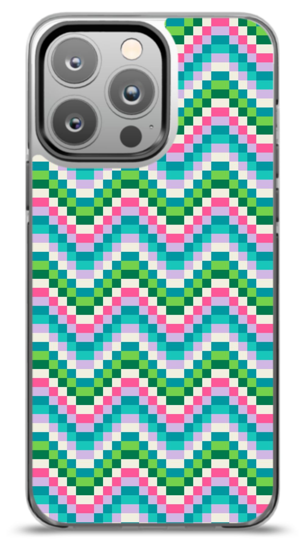 Pixel Wave Phone Case