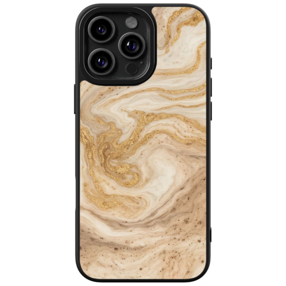 Chic Marble Gold Swirl Phone Case
