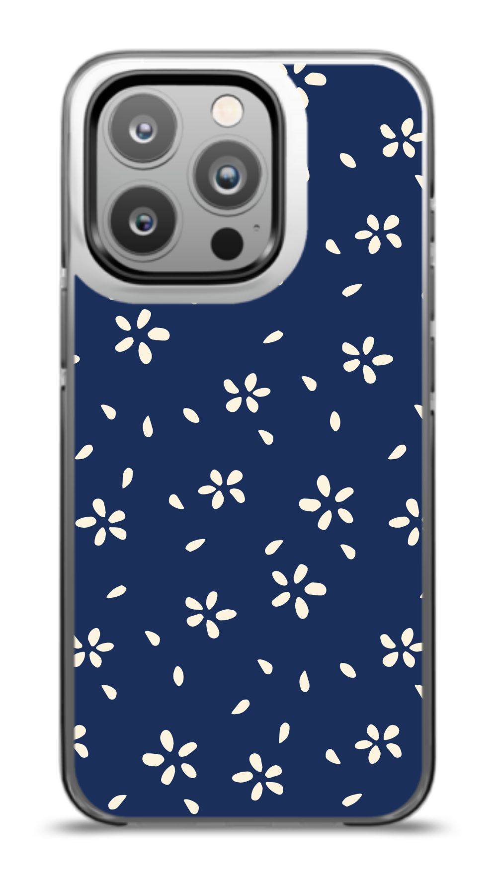 Blue Petal Bloom Phone Case