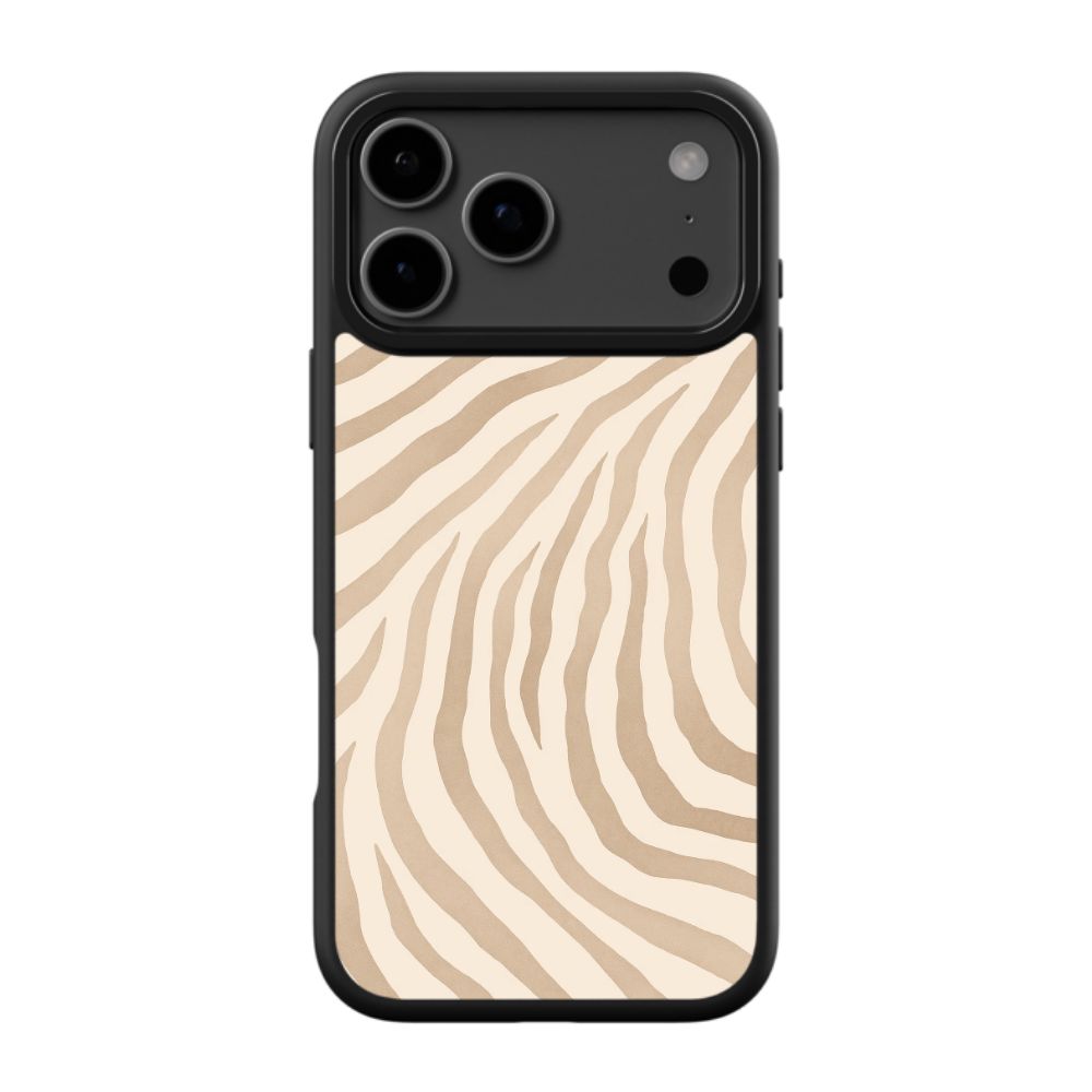Chic Zebra Print Phone Case