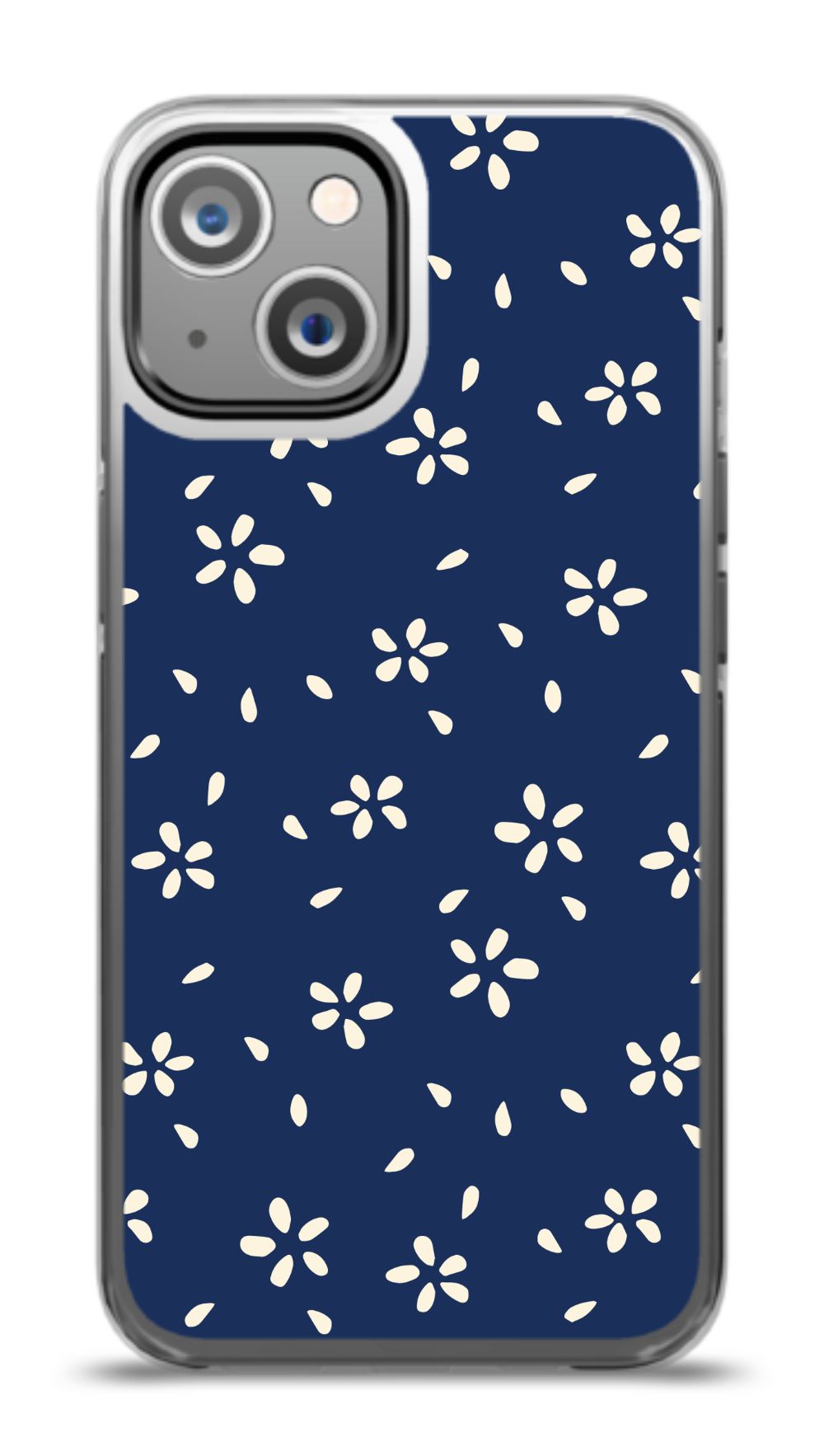 Blue Petal Bloom Phone Case