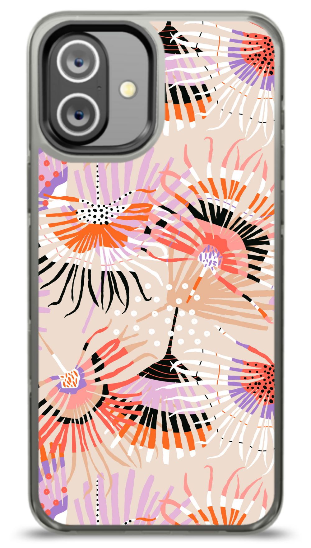 Abstract Floral Burst Phone Case
