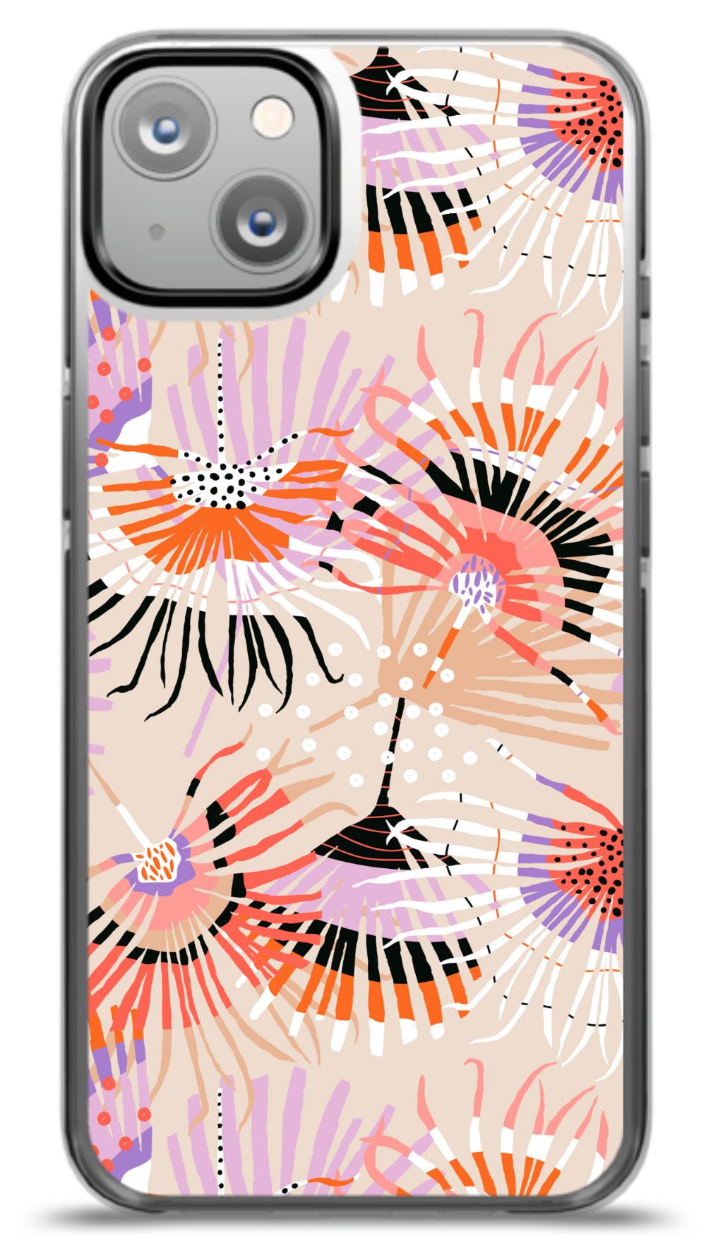 Abstract Floral Burst Phone Case