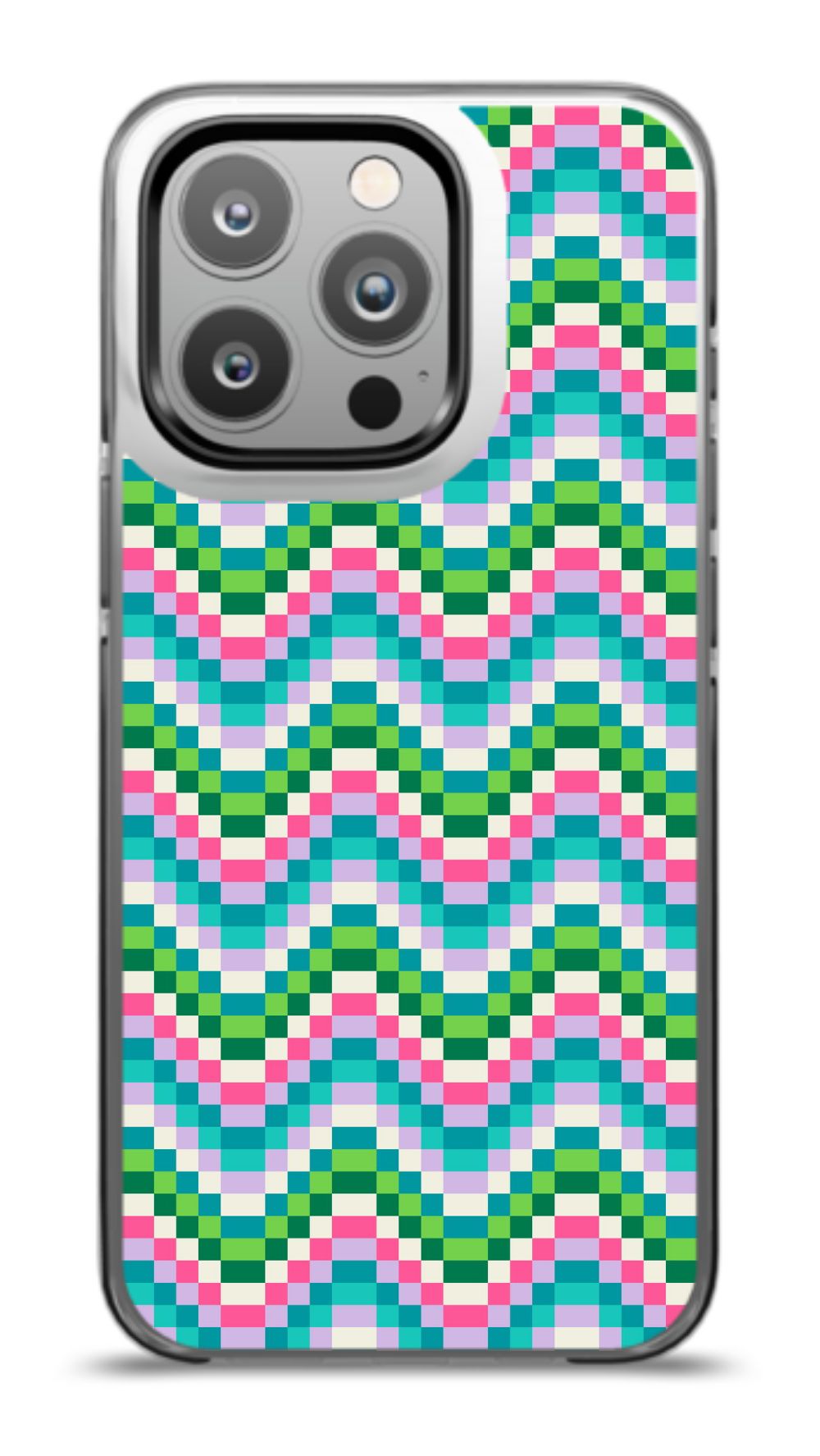 Pixel Wave Phone Case