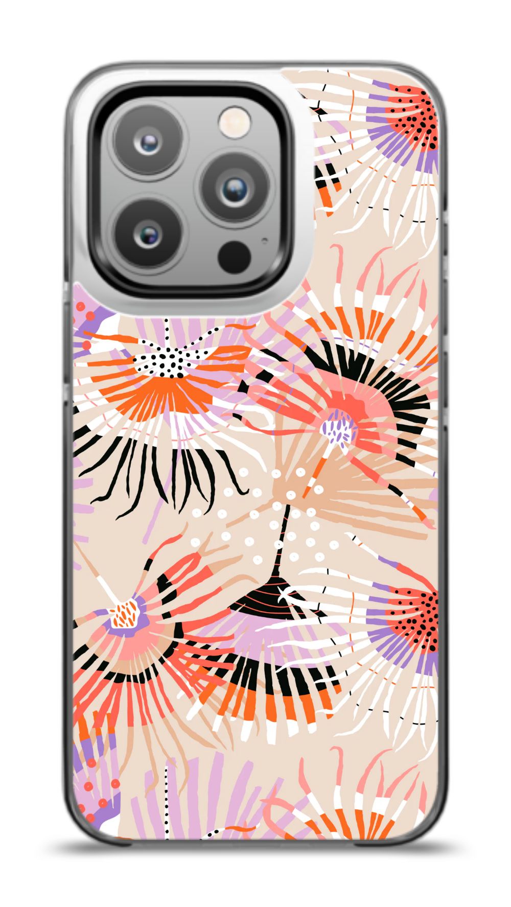 Abstract Floral Burst Phone Case