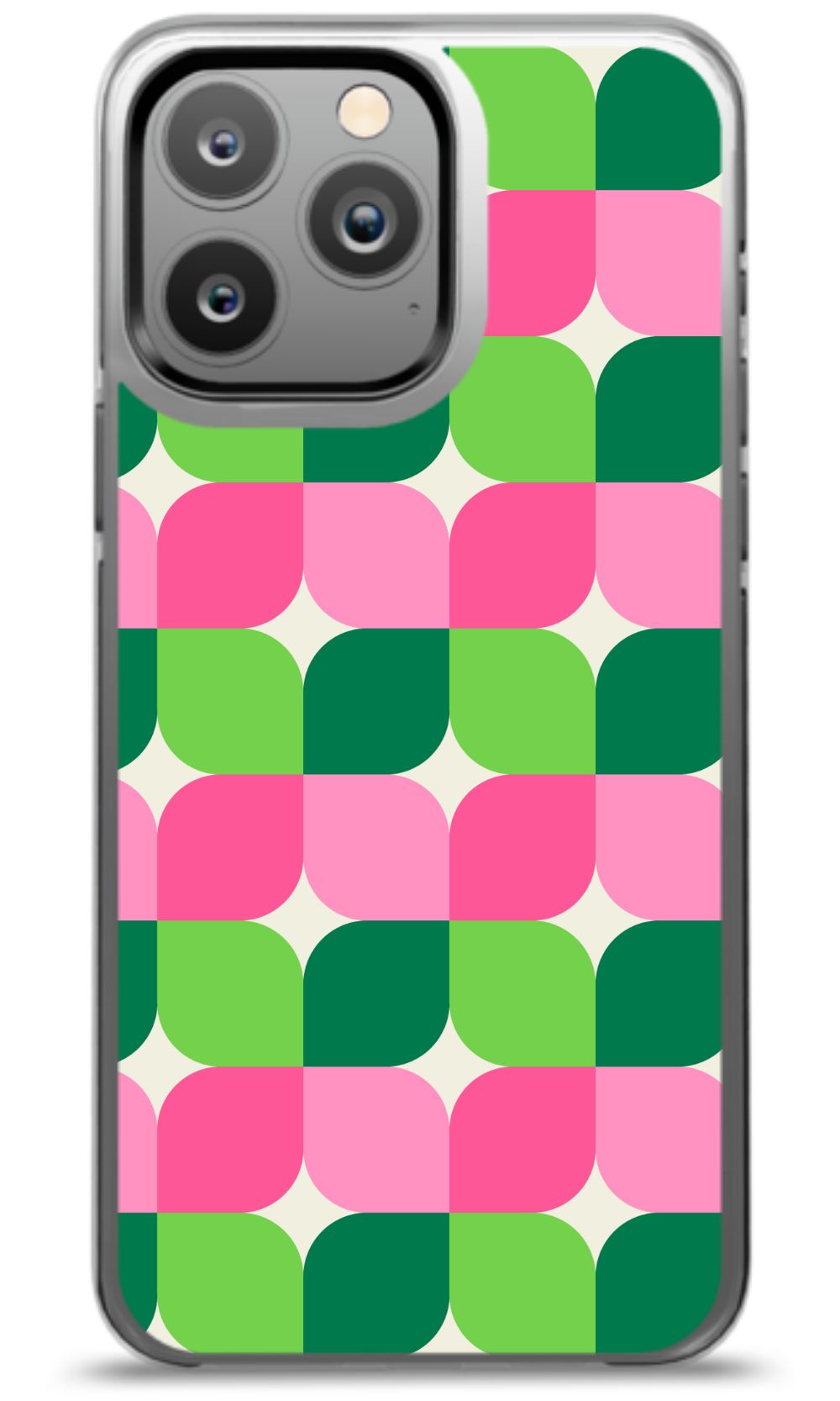Retro Petal Mosaic Phone Case
