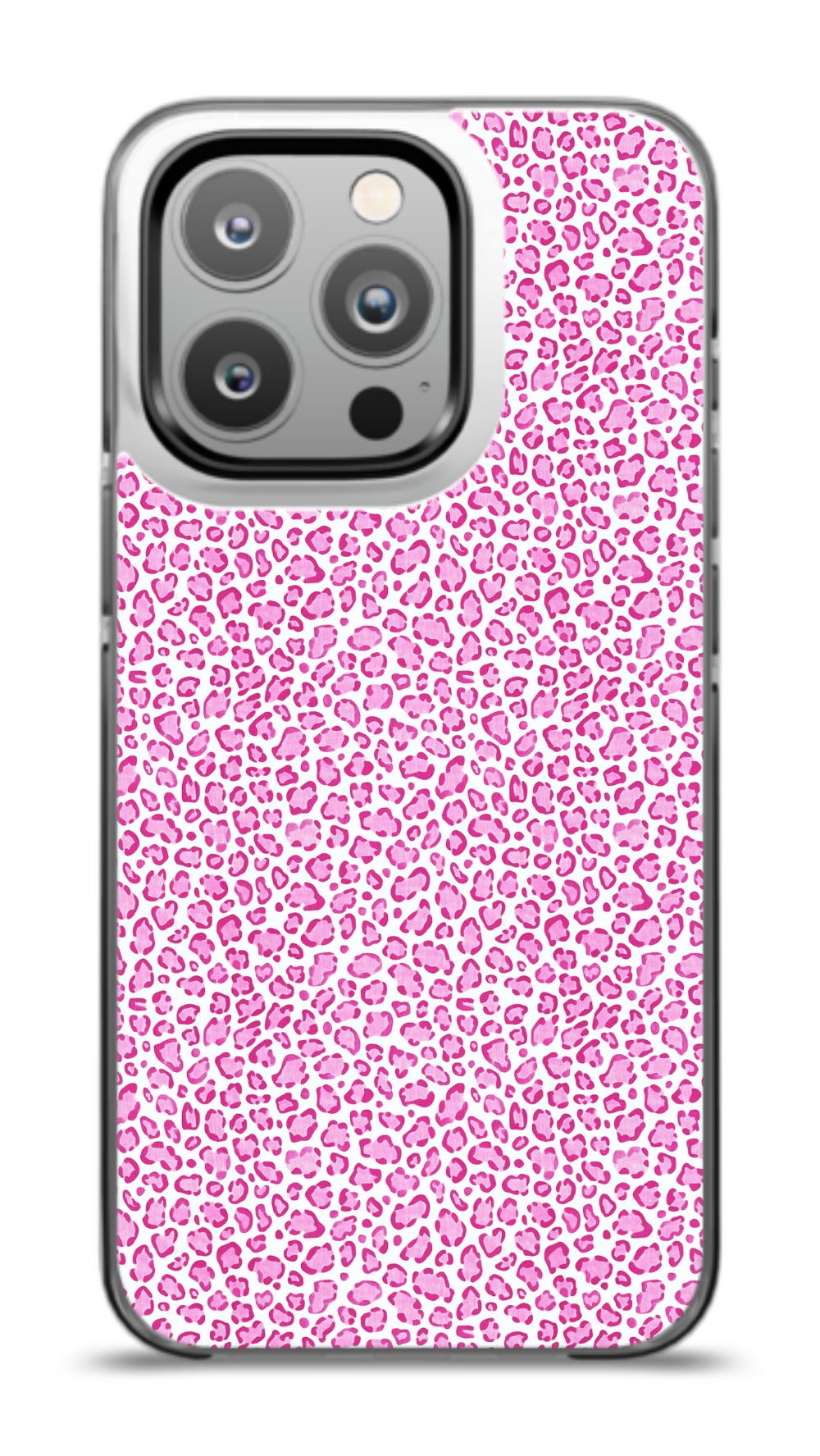 Pink Leopard Print Phone Case