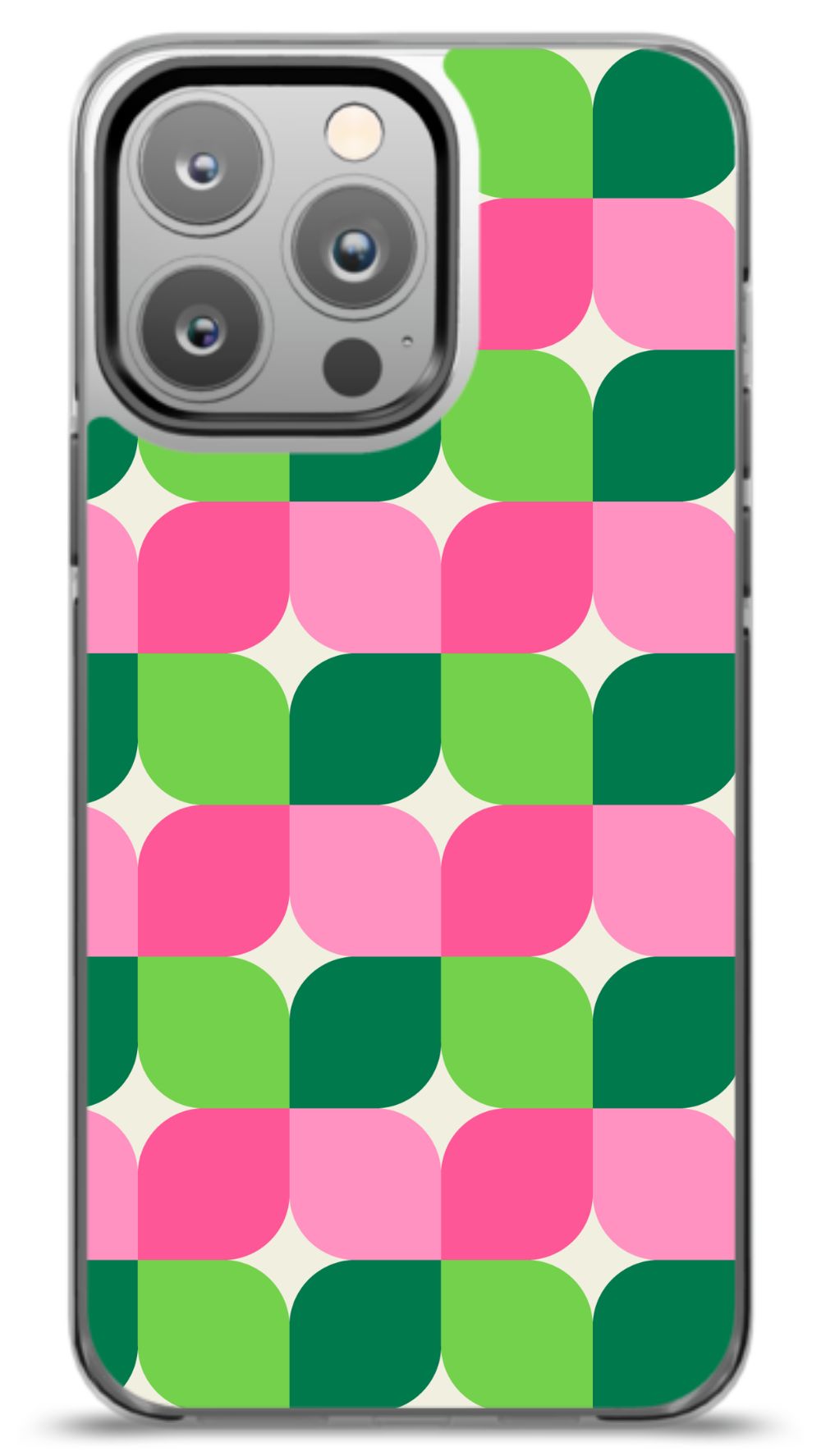 Retro Petal Mosaic Phone Case