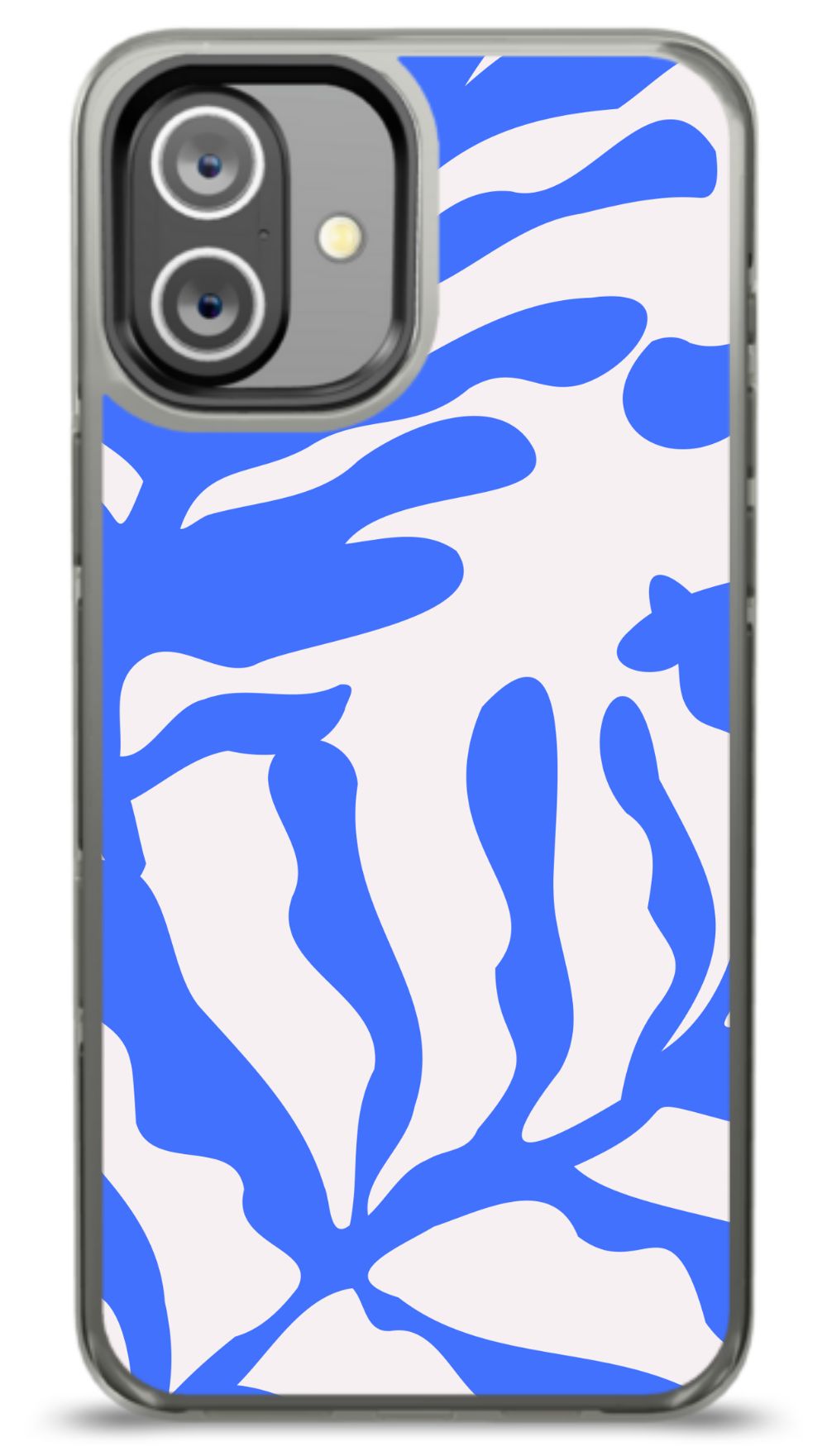 Blue Abstract Waves Phone Case