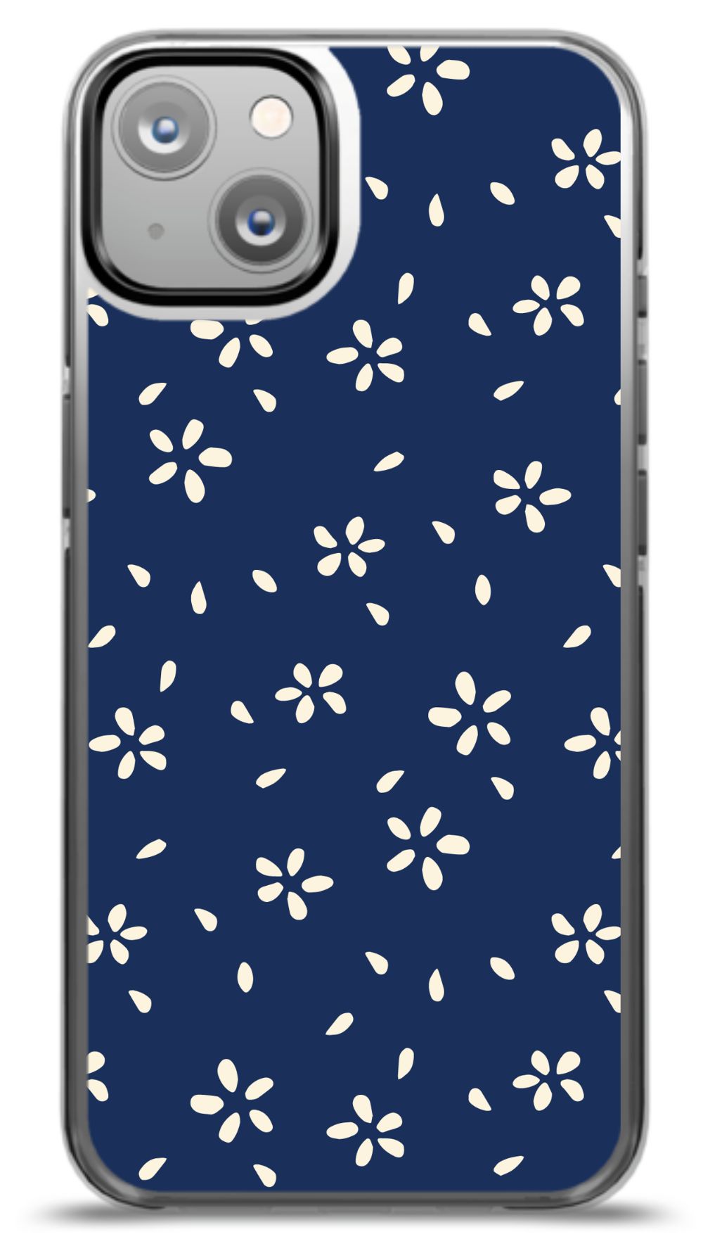 Blue Petal Bloom Phone Case