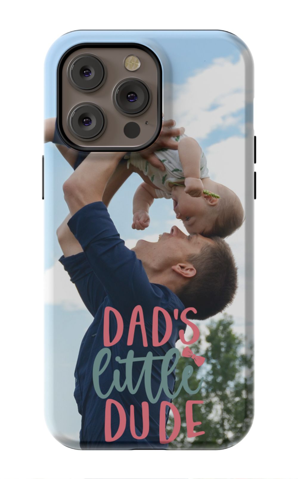 Dad's Little Dude Phone Case