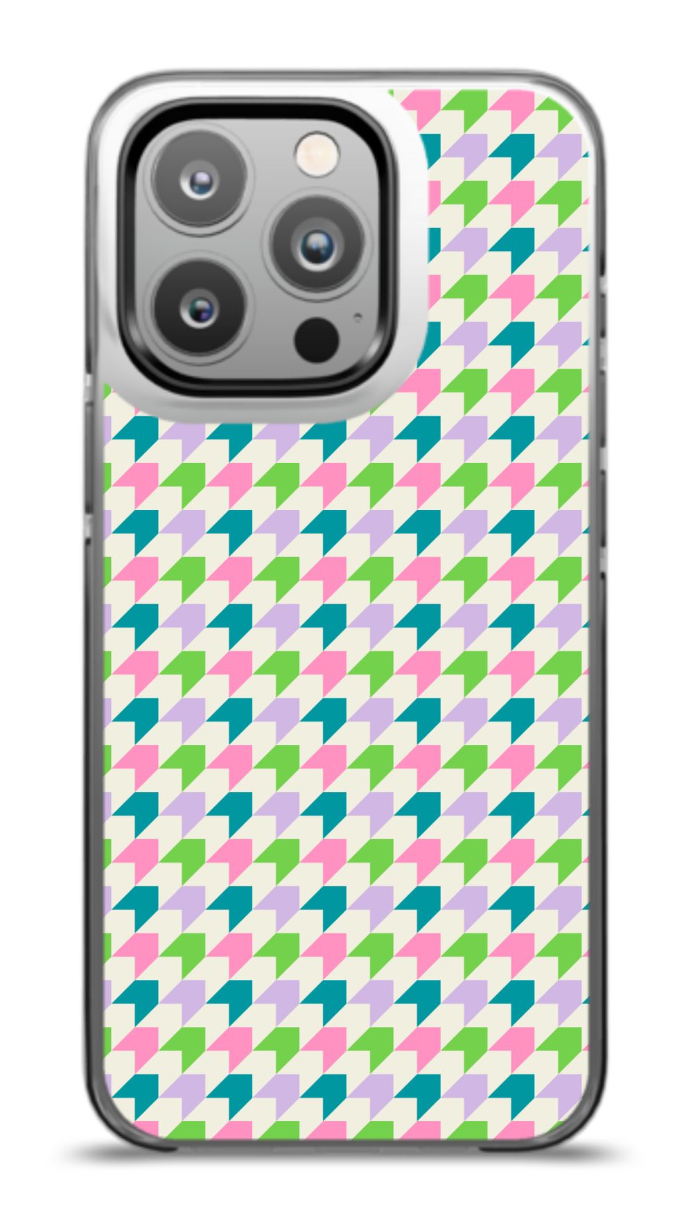Pastel Geometric Pattern Phone Case