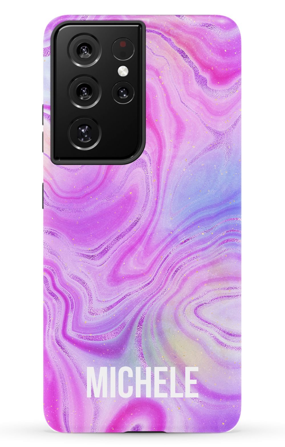 Personalized Pink Neon Emerald Phone Case